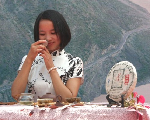 丽江茶博会现场（二）